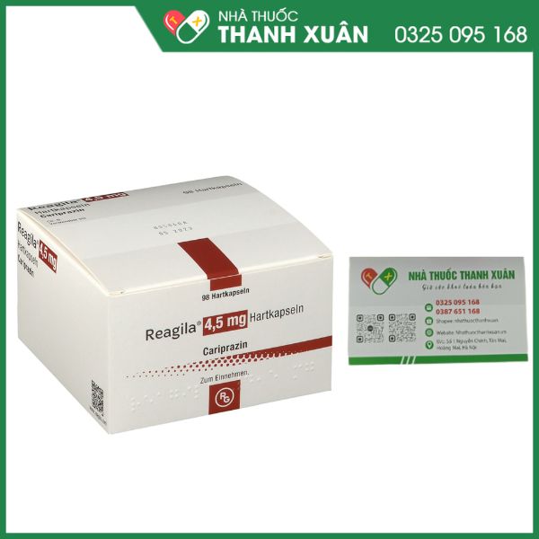 Reagila 4,5mg trị tâm thần phân liệt